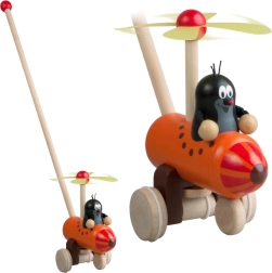 Detoa stumdukas Kurmiukas medinis žaislas