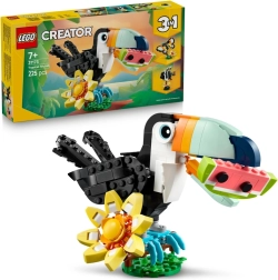LEGO® Creator 3 iš 1 31173 Laukiniai gyvūnai: Atogrąžų tukano rinkinys