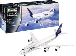 Plastikinis lėktuvo modelis Boeing 747-8 Lufthansa