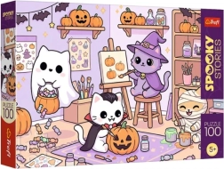 Dėlionė 100 dalių SpookyStories – Mała pracownia magii - 1 vnt.
