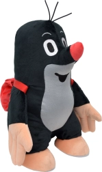 Plush Mole with Removable Backpack