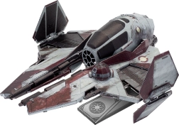 Metalinis 3D galvosūkis STAR WARS Eta‑2 Jedi Starfighter – METAL EARTH