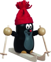 Detoa Kurmiai ant slidžių – medinė figūrėlė 10 cm