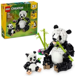LEGO Creator 3 iš 1 31165 Laukiniai gyvūnai: pandų šeima