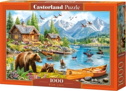 Castorland dėlionė „Meškų ežeras“, 1000 detalių