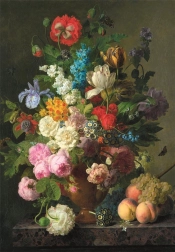 Dėlionė Museum Collection: Natiurmortas su gėlėmis, 1000 detalių