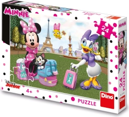 Dėlionė Minnie ir Daisy Paryžiuje, 24 dalys