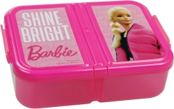 Multi-compartment Barbie lunch box