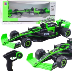 RC F1 formulė C44 KICK Sauber 1:16 juodai‑žalia