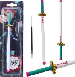 Metal pen in katana shape inspired by anime