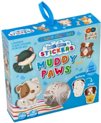 Spalvą keičiančios vonios lipdukai gyvūnėliai su tinkleliu