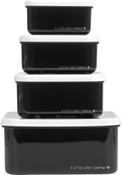 Keturių užkandinių dėžučių rinkinys A Little Lovely Company – Vesmír