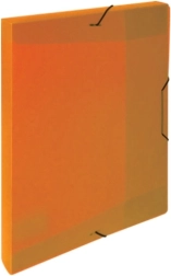 A5 dokumentų dėžutė su gumele „Opaline“, oranžinė