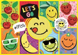 Dėlionė 200 detalių „Linksmasis Smiley“