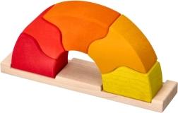 Goki wooden puzzle Sunrise