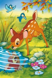 Puzzle Trefl Disney: Bambi 600 detalių