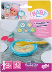 BABY born kūdikio maitinimo rinkinys – stebuklingos lėkštutės su dubenėliu ir šaukšteliu