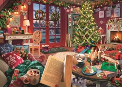 Ravensburger dėlionė „Kalėdinės jaukios akimirkos“ (500 dalių)