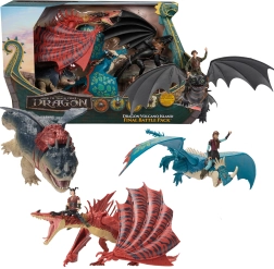 Kaip prisijaukinti slibiną – 7 dalių slibinų ir raitelių rinkinys Dragon Volcano Island