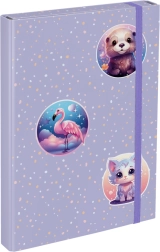 A4 BAAGL pratybų sąsiuvinių aplankai su augintinių motyvu