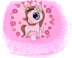 Plush Unicorn Crossbody Bag