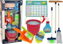 11 dalių valymo rinkinys vaikams