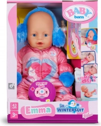 Lėlė BABY born Emma su žieminiu kombinezonu, 43 cm