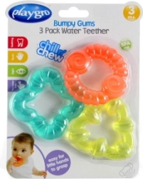 Playgro šaldomų kramtukų rinkinys, 3 vnt.