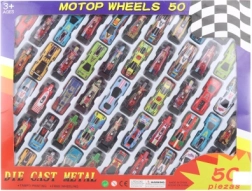 50 vnt. metalinių mašinėlių rinkinys