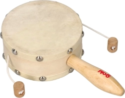 Būgnelis su karoliukais