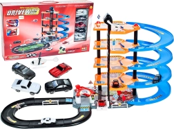 Parkinginė garažas su kelių žiedu ir mašinėlėmis