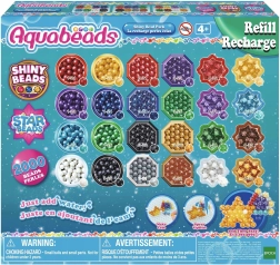 Aquabeads Shimmer Beads – 2000-piece Add-on Set