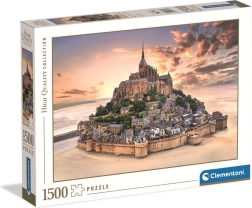 Dėlionė 1500 dalių – The Mont Saint-Michel Rising (Clementoni)