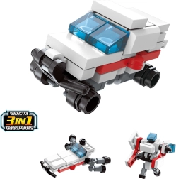 Qman Trans Collector 3v1 gelbėjimo SUV konstruktorius