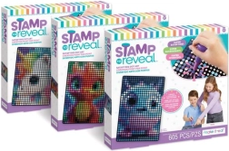 Antspaudavimo rinkinys „Stamp to Reveal“ – atpalaiduojantis taškinis menas vaikams