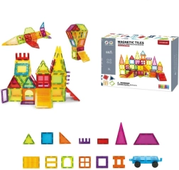 Magnetic building set for kids