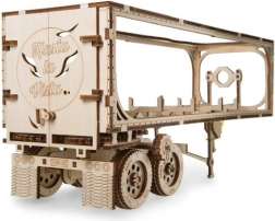 Medinė 3D dėlionė – priekaba sunkvežimiui HEAVY BOY VM-03 (138 dalių) UGEARS