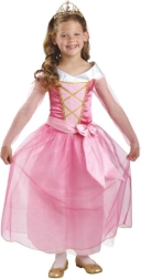Vaikiškas princesės kostiumas – rožinė suknelė (3–4 m.)