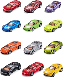 Metal Car with Pull Back 8.5 cm
