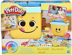 Play-Doh Starters piknikas ir formų mokymasis – kūrybinis rinkinys su krepšiu