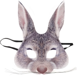 Fabric bunny mask for kids