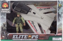 Karinis rinkinys: naikintuvas su kareiviu