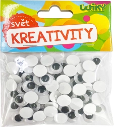 Judančios akys 12 mm, 80 vnt.