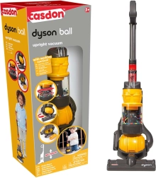 Casdon Dyson Ball vaikiškas vertikalus dulkių siurblys su siurbimo funkcija
