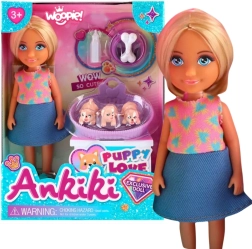 Woopie Royal doll with puppies and accessories