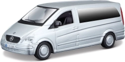 Metalinis modelis Mercedes‑Benz Vito 1:32 sidabrinis