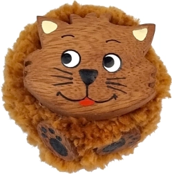 2Kids Toys medinė magnetinė dekoracija su bumbulu – katė