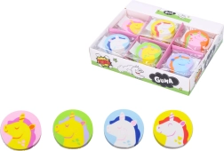 Trinamoji gumytė Vienaragis - apvali