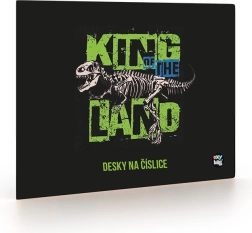 Number Card Folder Premium Dinosaur