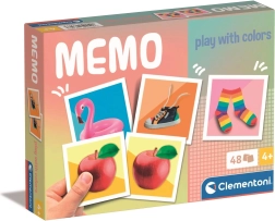 Atminties žaidimas Memo Spalvos CLEMENTONI